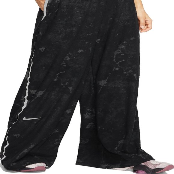 Nike CJ4149-010 City Ready Wide Leg Fleece Pants ( XL ) - Picture 4 of 6